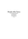 Rondo Alla Turca for Saxophone Quartet