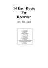 14 Easy Duets for Recorder