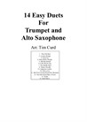 14 Easy Duets for Trumpet and Alto Saxophone